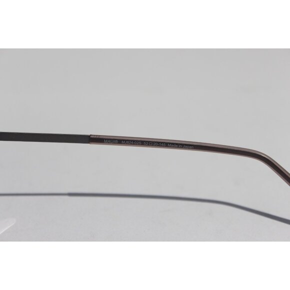 MAUI JIM Crater Rim POLARIZED Sunglasses B824-02S Gunmetal/Blue Hawaii NEW - Picture 7 of 9